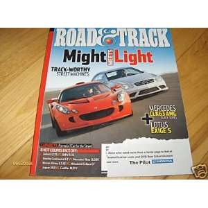  ROAD TEST 2007 Acura MDX Road & Track Magazine: Automotive