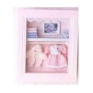  Shadow Box and Photo Frame   Vertical with Pink Dress 