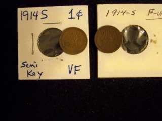   FINE+ Condition Lincoln Cent Nice Sharp Semi Key Date  
