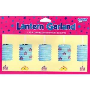  New   Paper Art Princess Celebration Lantern Garland Case 