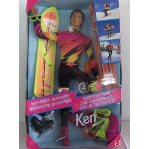  Ken Winter Sport   Snowboard Ski Skate Toys & Games
