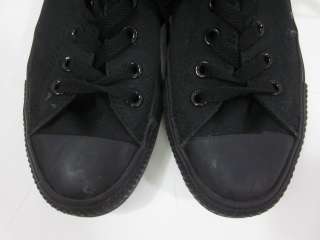 You are bidding on CONVERSE ALL STAR Mens Black Cap Toe Lace Up 
