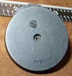 vintage Redfield Sure X selective (8 diff) aperture target receiver 