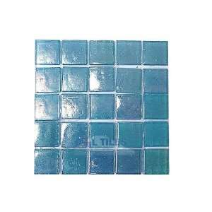Diamond tech glass tiles   platinum light blue paper faced sheets
