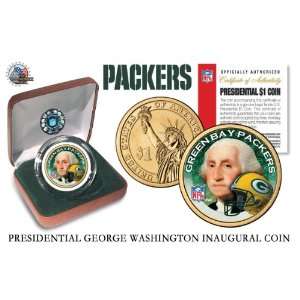  Green Bay Packers NFL US Mint Presidential Dollar Coin 