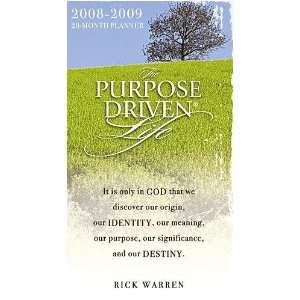  Purpose Driven Life 2008 Planner