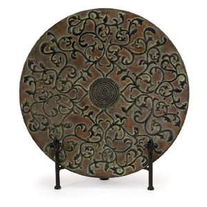  22 Old World Ornamental Decorative Plate with Fleur de 