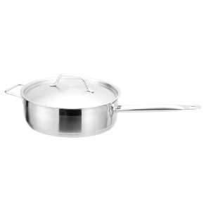   12.5 x 3 Inch Saute Pan with Cover and Helper Handle