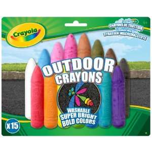  Crayola 15ct. Sidewalk Crayon Toys & Games