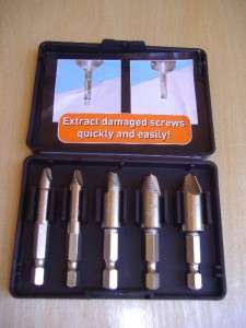   HSS Broken, Rusted, Stripped Screw and Bolt Remover Extractor  