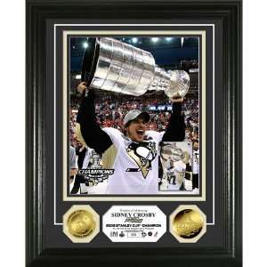   Mint Sidney Crosby 09 Stanley Cup 24KT Gold Coin Photo Mint Sports