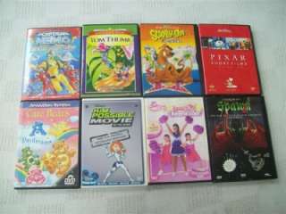   128 Childrens Kids DVD Movies Cartoons SCOOBY DOO KUNG FU PANDA More