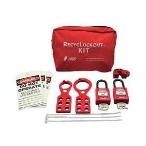 Lockout Tagout Kit,11 Component,general   ZING  Industrial 
