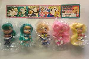 Bandai Sailor Moon UFO Capsule Figure Hair Complete 5p  