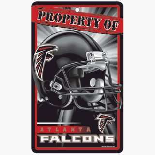  Atlanta Falcons Sign   Property Of Sign *SALE* Sports 