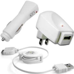 Data Cable + Home Charger Adapter & Car Charger Adapter for AT&T Apple 