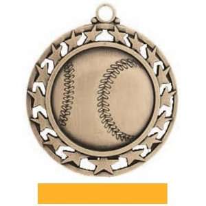  Hasty Awards 2.5 Custom Baseball With Stars Medals BRONZE 