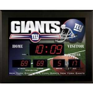  New York Giants Deluxe Illuminated Scoreboard