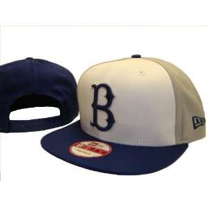 Brooklyn Dodgers New Era Adjustable Snap Back Baseball Cap Hat White 