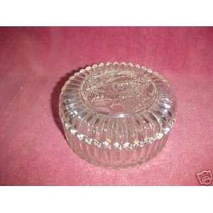  Vintage Glass Candy Dish with Fruit on Lid: Everything 