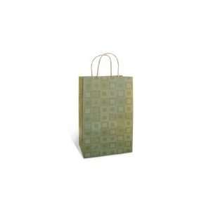    Green Square Double Bottle Capacity Wine Bag