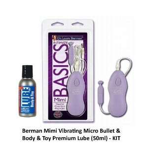  Berman Mimi Vibrating Micro Bullet & Body & Toy Premium 