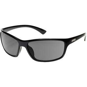  Suncloud Sentry Sunglasses   Black/Grey: Automotive