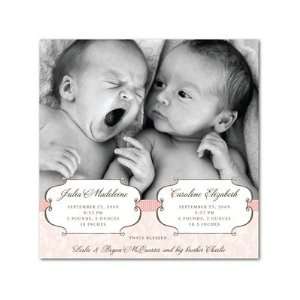 Twins Birth Announcements   Banner Delight By Shd2: Health 