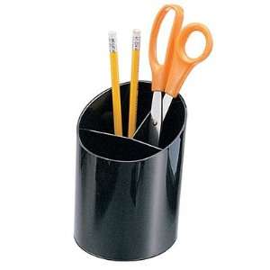  Big Pencil Cup, 4Wx4 1/4Dx5 3/4H, Recycled, Black 