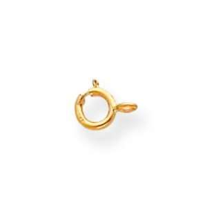  10K Gold Spring Ring Clasp