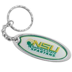    Norfolk State Spartans Domed Oval Keychain