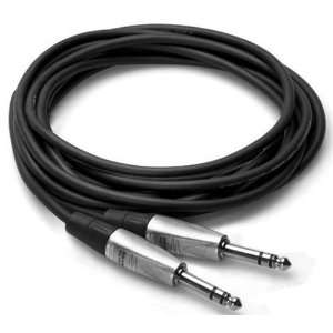  Professional Audio Cable 5Ft 1/4 TRS To 1/4 TRS 1/4 