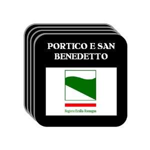 Italy Region, Emilia Romagna   PORTICO E SAN BENEDETTO Set of 4 Mini 