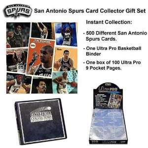  San Antonio Spurs 500 Card Collector Gift Set: Sports 