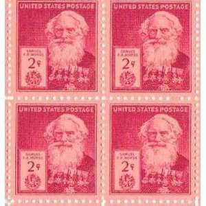 Samuel Morse Set of 4 x 2 Cent US Postage Stamps NEW Scot 890