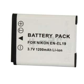 ENEL19 EN EL19 battery for Nikon Coolpix S2500 S3100  