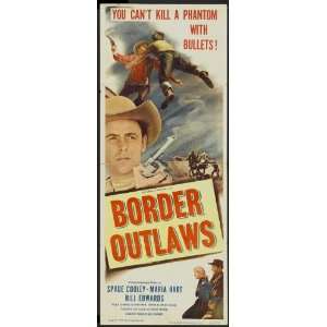 Border Outlaws Movie Poster (14 x 36 Inches   36cm x 92cm 