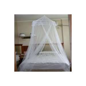 Palace Dome Jacquard Lace Mosquito Net White:  Kitchen 