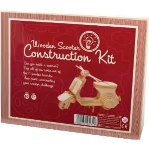  Professor Puzzle   Wooden Construction Kit   Scooter: Toys 