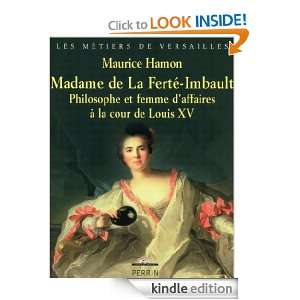 Madame de la Ferté Imbault (Les metiers de versailles) (French 