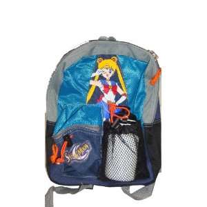 Sailor Moon Kids Size Backpack and a small water bottle   nice item 