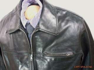 Coach. Designer Black Leather Jacket.Mens Medium  