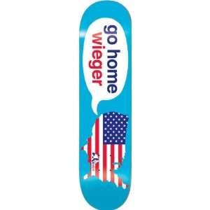  Enjoi Welcome To America Deck, Wieger, 8.1 Inch Sports 
