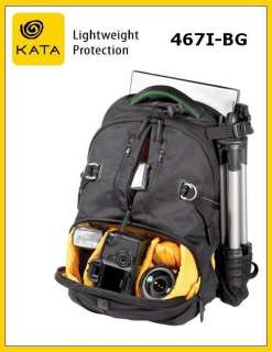 Kata DR 467I BG NEW Digital Rucksack (Black Green) backpack  
