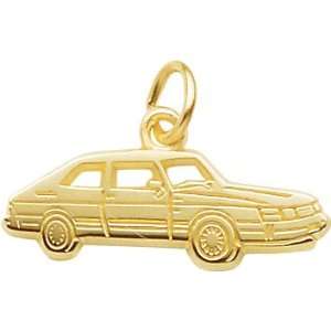  Rembrandt Charms Car Charm, Gold Plated Silver Jewelry