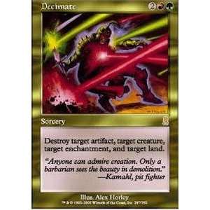  Magic the Gathering   Decimate   Odyssey Toys & Games