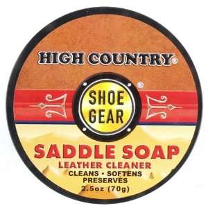    High Country Shoe Gear Saddle Soap, 2.5 oz: Patio, Lawn & Garden