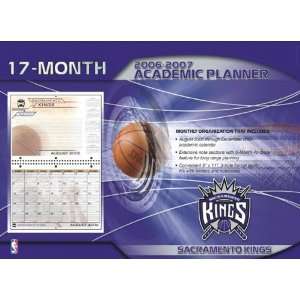  Sacramento Kings 8x11 Academic Planner 2006 07: Sports 