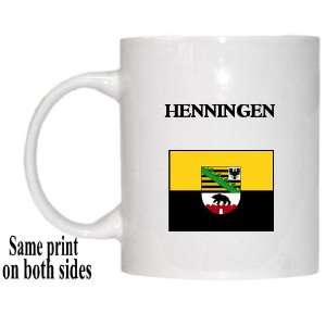  Saxony Anhalt   HENNINGEN Mug 