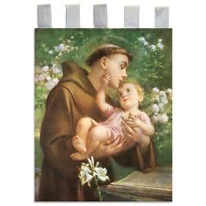  Church Banner   Saint Anthony   Cotton Canvas with 